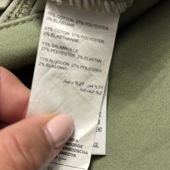 D/C Jeans women’s, olive green, denim, size 24, pockets, - Picture 4 of 11